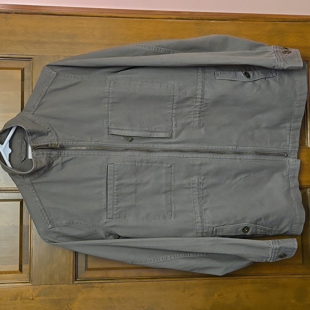 Garnet Hill Organic Cotton Cargo Jacket - Picture 3 of 11